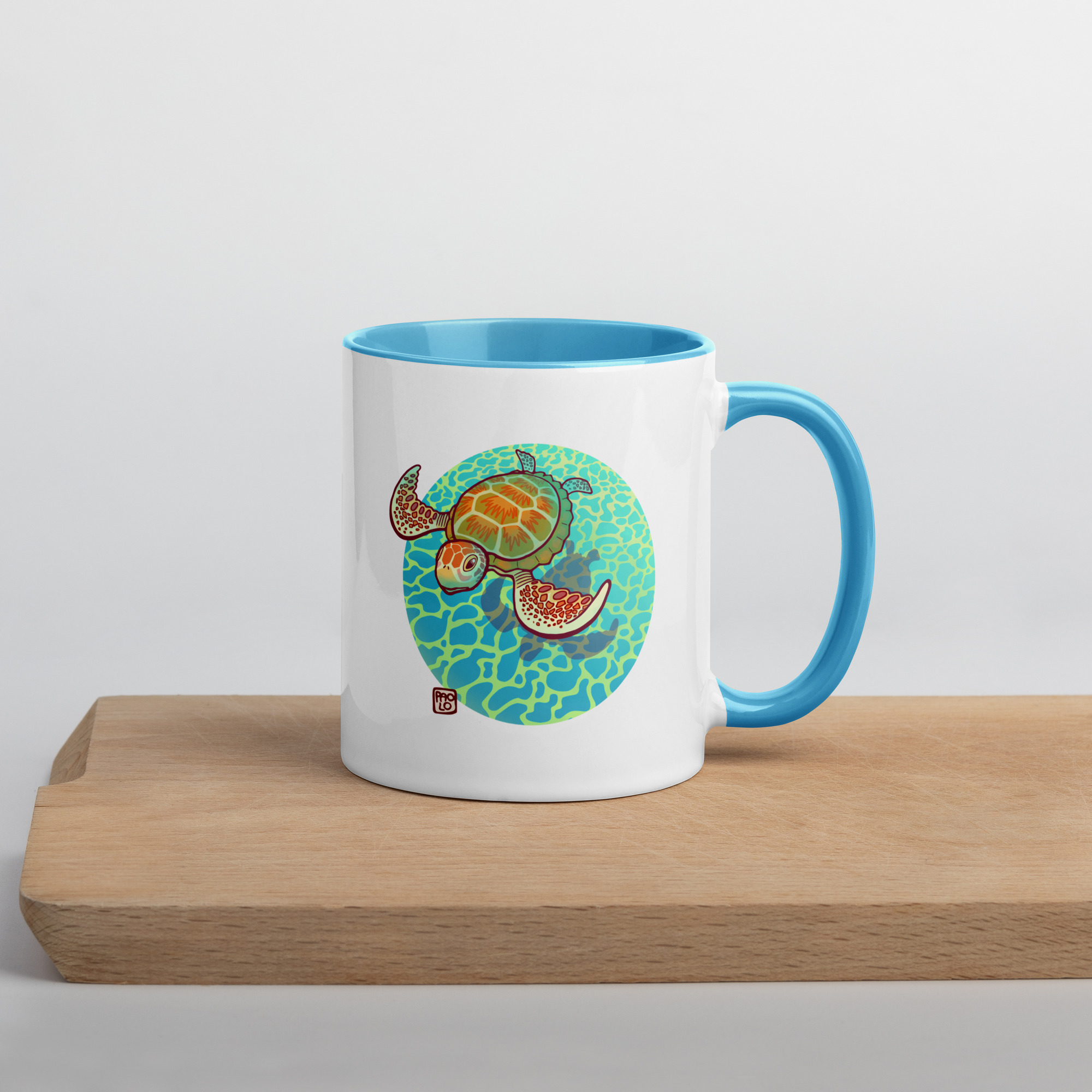 Green Turtle Mug - Image 9
