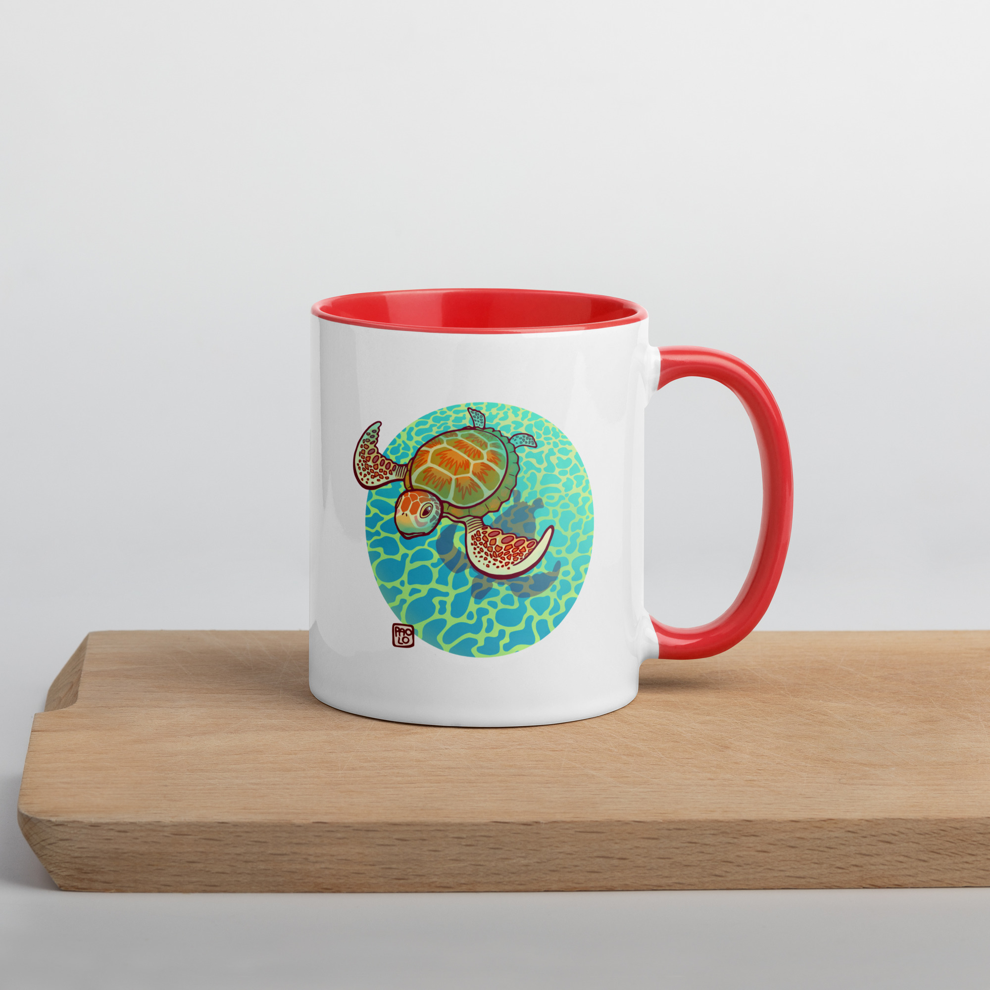 Green Turtle Mug - Image 6
